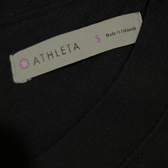 Athleta En Route ponte Black dress - Picture 7 of 7